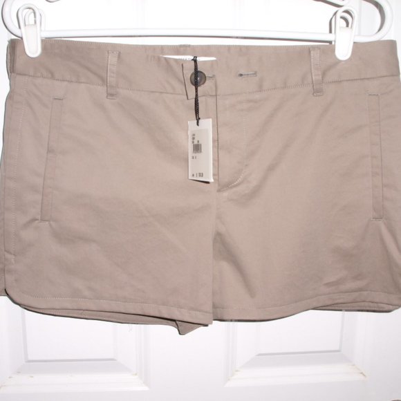Chaiken & Capone Liz Shorts Grey 8 NWT - Picture 1 of 7
